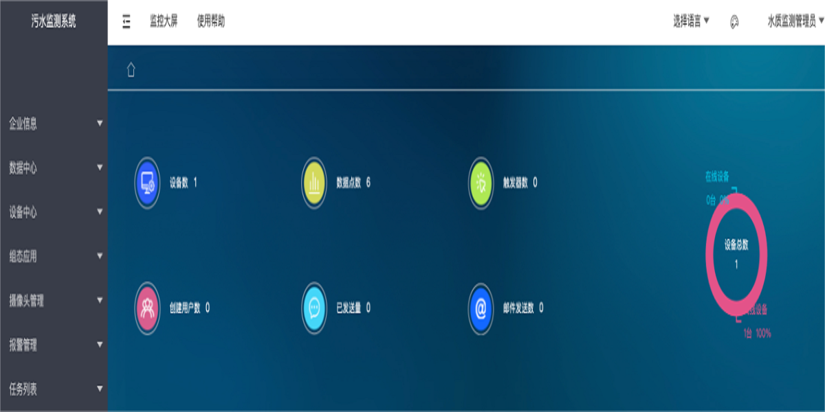 智慧污水监测系统